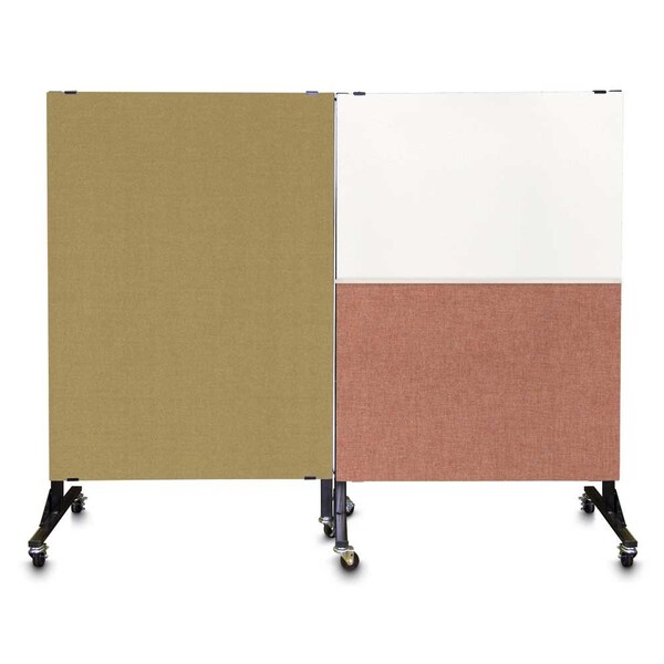 Sliding Door Indoor Enclosed Corkboard, 4